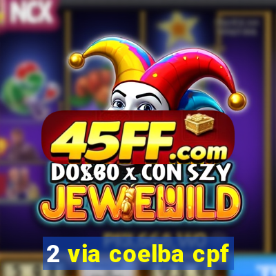2 via coelba cpf